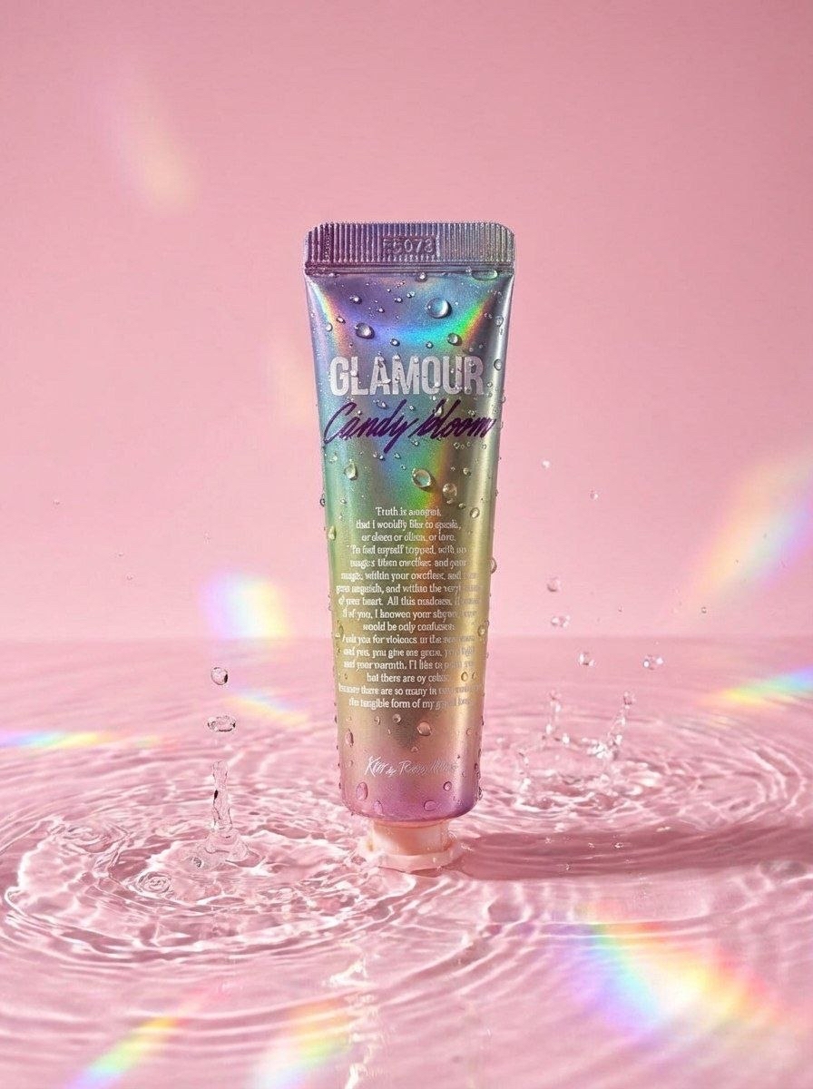 Kiss by Rosemine Крем для рук с карамельно-цветочным ароматом - Fragrance hand cream "Candy bloom", 30мл