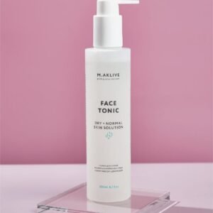 M.AKLIVE Тоник для лица «Решение для сухой и нормальной кожи» - Dry + normal skin solution face tonic, 200мл